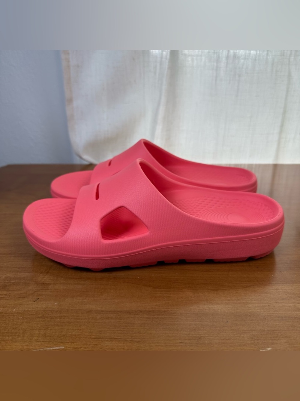 Revitalign Fusion Strive Slide Orthotic Sandals Georgia Peach (Coral) Women’s 7 - Picture 5 of 12